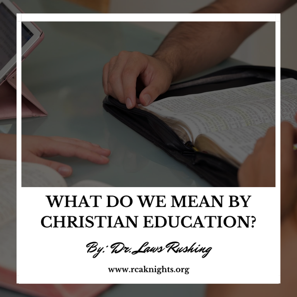 Bible, Christian Education